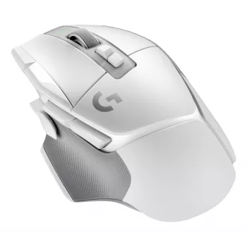 LOGITECH G502 X LIGHTSPEED belaidė žaidimų pelė balta