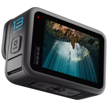 Veiksmo kamera GoPro HERO13 Black rinkinys – 5.3K Ultra HD, 27,6 MP CMOS, 240 fps, 2,27 colio LCD, 2x skaitmeninis priartinimas, stereo WAV garsas
