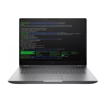 HP ZBook Fury G1i nešiojama darbo stotis – Intel Core Ultra 7 255HX, 45,7 cm (18 colių) WQXGA, 32 GB DDR5, 1 TB SSD, NVIDIA RTX PRO 2000 Blackwell, Wi-Fi 7, Windows 11 Pro, AI PC, sidabrinė