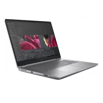 HP ZBook Fury G1i nešiojama darbo stotis – Intel Core Ultra 7 255HX, 45,7 cm (18 colių) WQXGA, 32 GB DDR5, 1 TB SSD, NVIDIA RTX PRO 2000 Blackwell, Wi-Fi 7, Windows 11 Pro, AI PC, sidabrinė