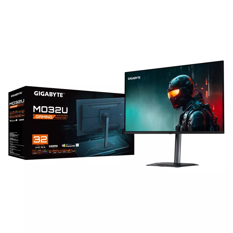Monitorius GIGABYTE MO32U 31,5 col. OLED 4K UHD 3840 x 2160