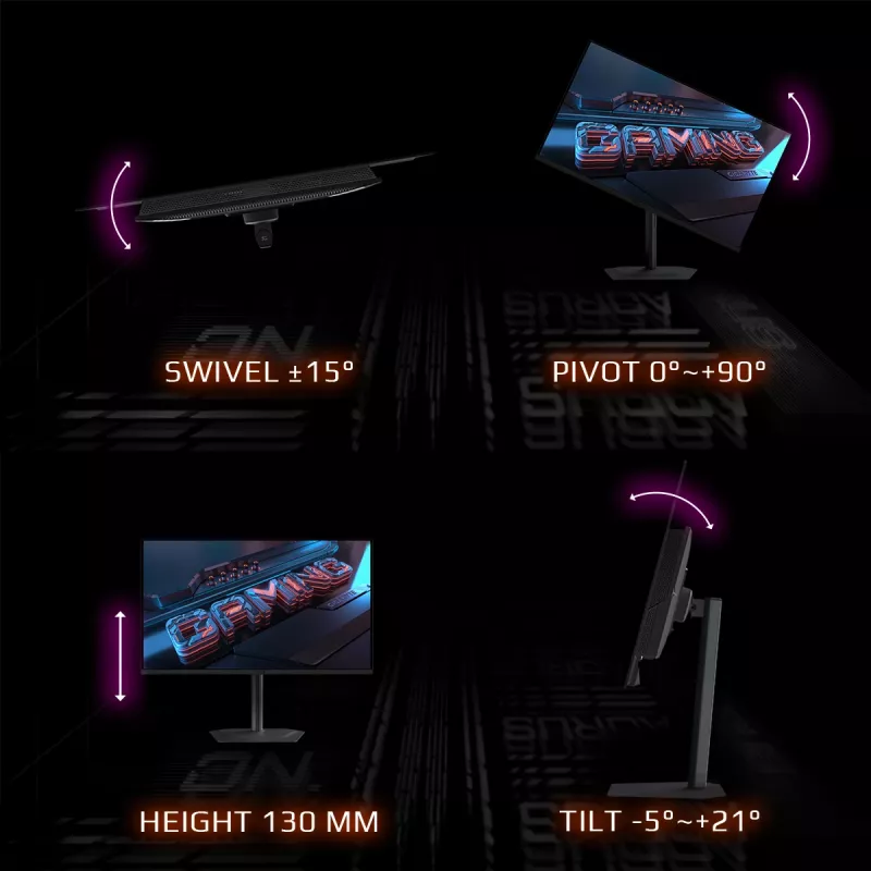 Monitorius GIGABYTE MO32U 31,5 col. OLED 4K UHD 3840 x 2160