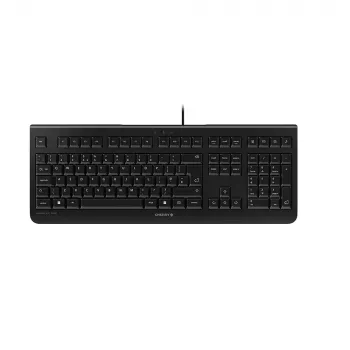 CHERRY KC 1000 laidinė klaviatūra, juoda, USB (QWERTY – JK), pilno dydžio (100 %), laidinė, USB, QWERTY, juoda