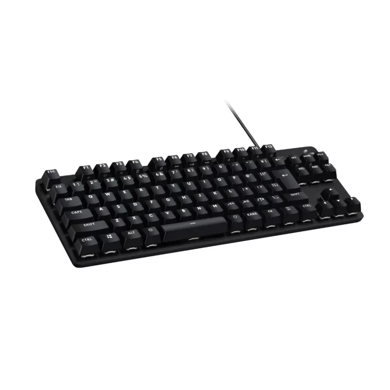 Logitech G G413 TKL SE mechaninė žaidimų klaviatūra (be skaičių bloko, laida, USB, juoda)