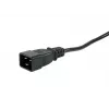 Equip 333319 maitinimo paskirstymo blokas (PDU) 6 AC lizdai 1U juoda