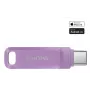 WESTERN DIGITAL SanDisk Ultra Dual Drive Go 1 TB USB atmintukas – USB-C / USB-A – violetinis