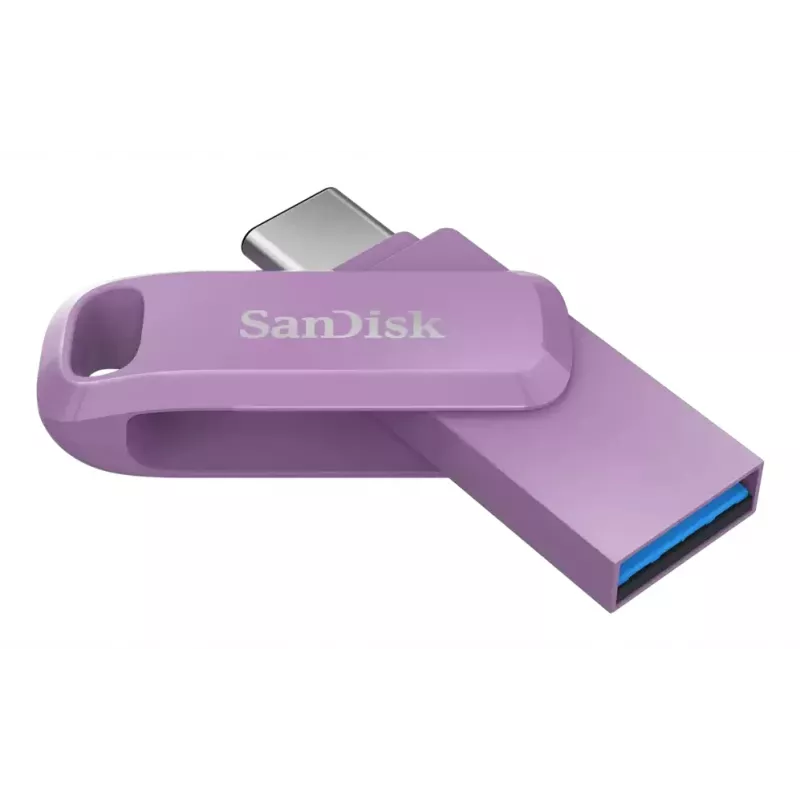 WESTERN DIGITAL SanDisk Ultra Dual Drive Go 1 TB USB atmintukas – USB-C / USB-A – violetinis