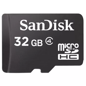 WESTERN DIGITAL SanDisk Micro SDHC atminties kortelė Class 4 32GB