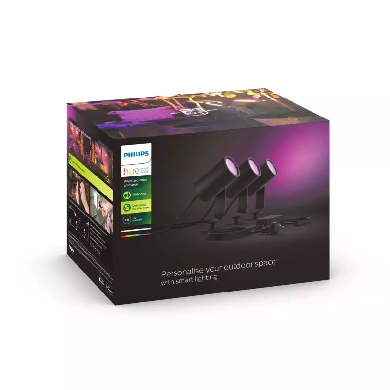 Prožektorius Philips Hue White and Colour Ambiance Lily Outdoor 1741430P7