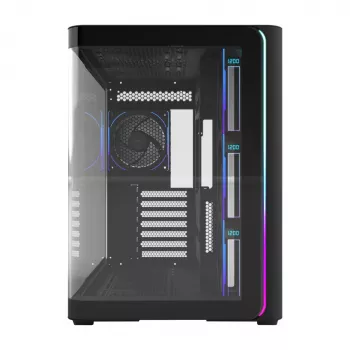 Korpusas FSP M580-BP Plus Midi Tower mITX, mATX Juodas ARGB