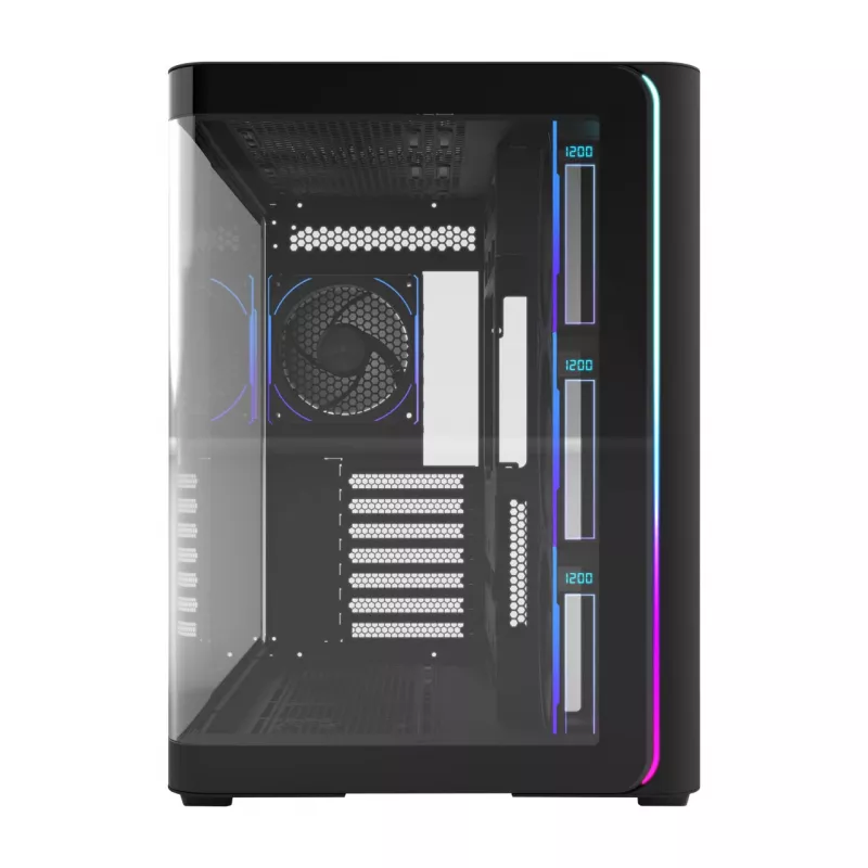 Korpusas FSP M580-BP Plus Midi Tower mITX, mATX Juodas ARGB