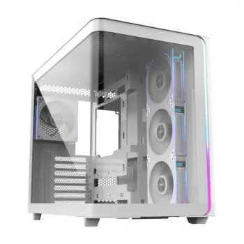 Korpusas FSP M580-WP Plus Midi Tower baltas ARGB