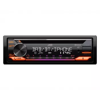 JVC KD-DB922BT juodas 200 W Bluetooth automagnetola