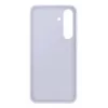 Silicone dėklas Samsung Galaxy S25 FE — Šviesiai mėlyna, 6.7 colio ekranui, mikropluošto vidus