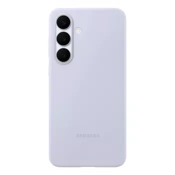 Silicone dėklas Samsung Galaxy S25 FE — Šviesiai mėlyna, 6.7 colio ekranui, mikropluošto vidus