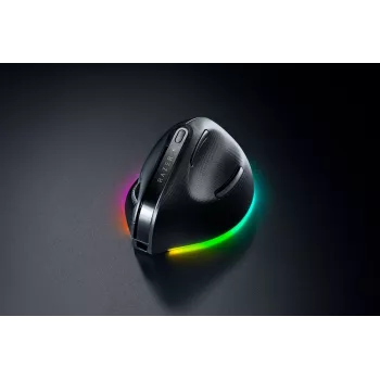 RAZER Pro Click V2 Vertical Edition belaidė / laidinė pelė juoda