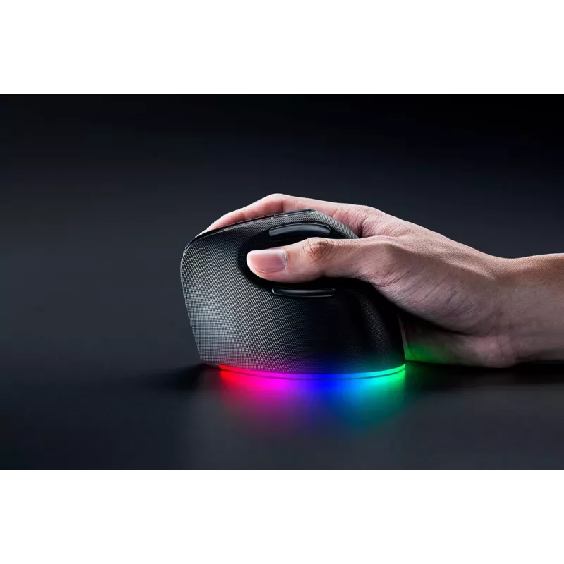 RAZER Pro Click V2 Vertical Edition belaidė / laidinė pelė juoda