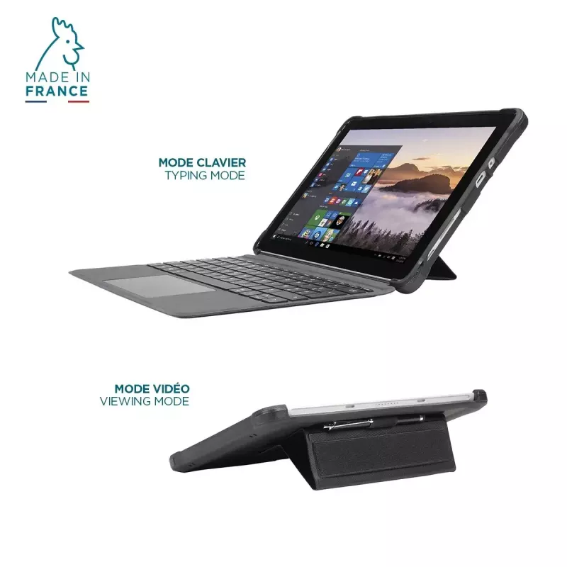 Dėklas planšetei Mobilis 053016, Microsoft Surface Go 3 2, juodas