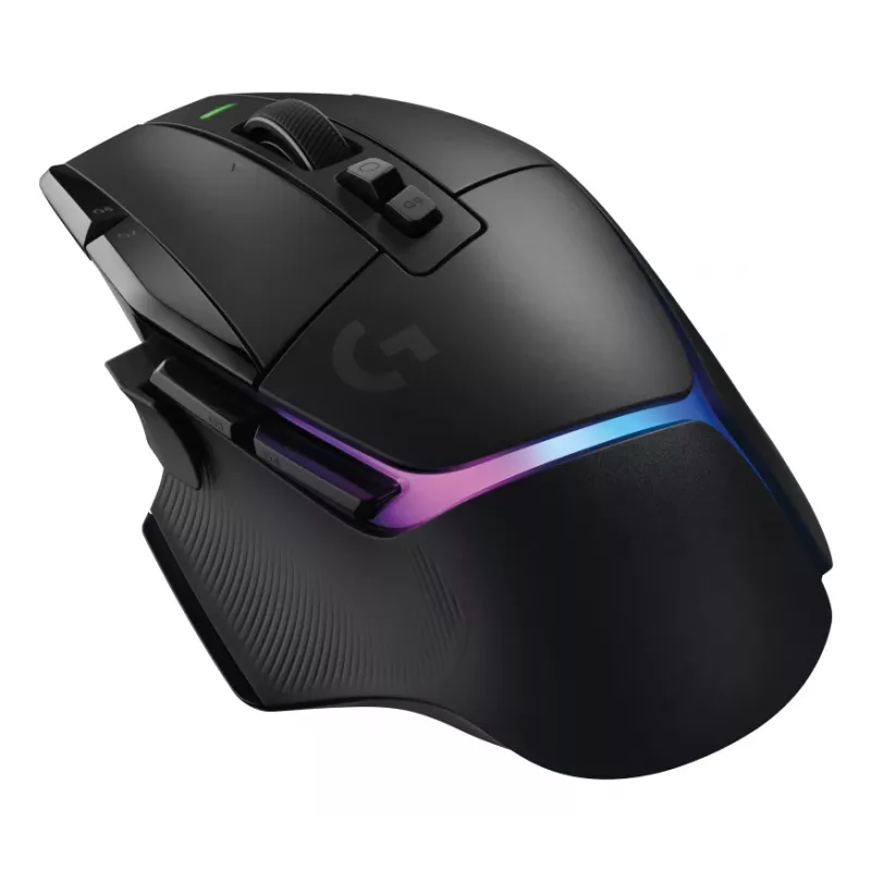 LOGITECH G502 X Plus Gaming Mouse Juoda / Premium