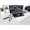 DIGITUS USB įkrovimo laidas USB A - Lightning+micro B+Type-C M/M/M/M 15 cm 3 in 1, pintas, CE, juodas