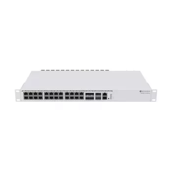 MIKROTIK Cloud Router Switch 326-4c+20g+2q+rm - 20x 2.5GbE, 4x COMBO (2.5GbE/10G SFP+), 2x 40G QSFP+, valdomas
