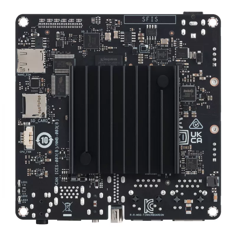 ASUS Tinker Board 3N plokštė Rockchip RK3568