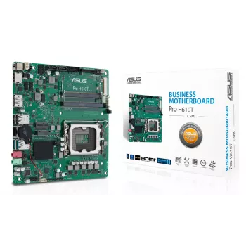ASUS PRO H610T-CSM Intel H610 LGA 1700 Thin Mini ITX pagrindinė plokštė