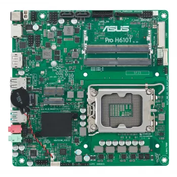 ASUS PRO H610T-CSM Intel H610 LGA 1700 Thin Mini ITX pagrindinė plokštė