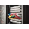 DIGITUS 1U tuščias skydelis, užspaudžiamas, ABS juodos spalvos