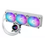 ASUS ROG Strix LC III 360 ARGB White Edition procesoriaus skysčio aušintuvas, 360 mm, baltas