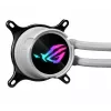 ASUS ROG Strix LC III 360 ARGB White Edition procesoriaus skysčio aušintuvas, 360 mm, baltas