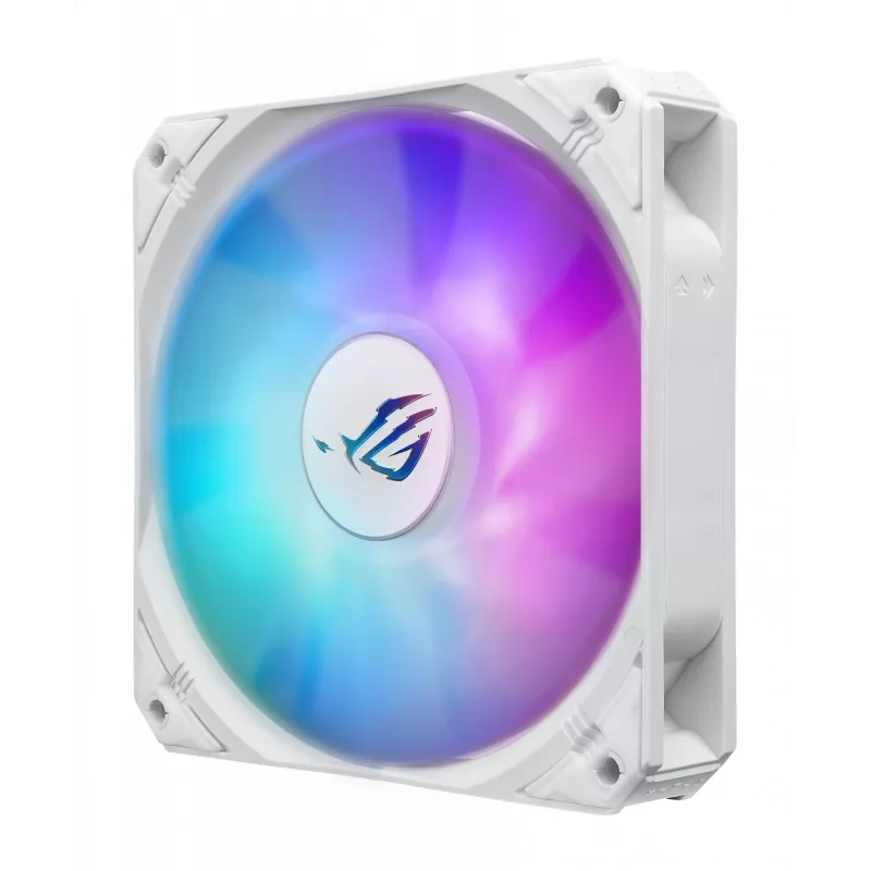 ASUS ROG Strix LC III 360 ARGB White Edition procesoriaus skysčio aušintuvas, 360 mm, baltas