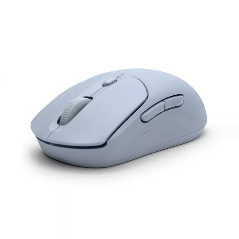 HP 400 Quiet Blue belaidė pelė, ambidekstrinė, RF belaidis + Bluetooth, 6000 DPI, mėlyna