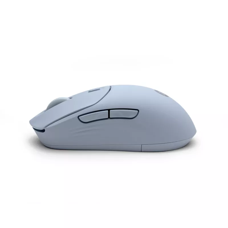HP 400 Quiet Blue belaidė pelė, ambidekstrinė, RF belaidis + Bluetooth, 6000 DPI, mėlyna