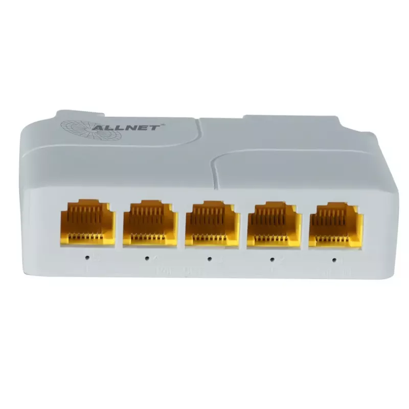 ALLNET 222870 nevaldomas jungiklis L2 Gigabit Ethernet 5 prievadų PoE