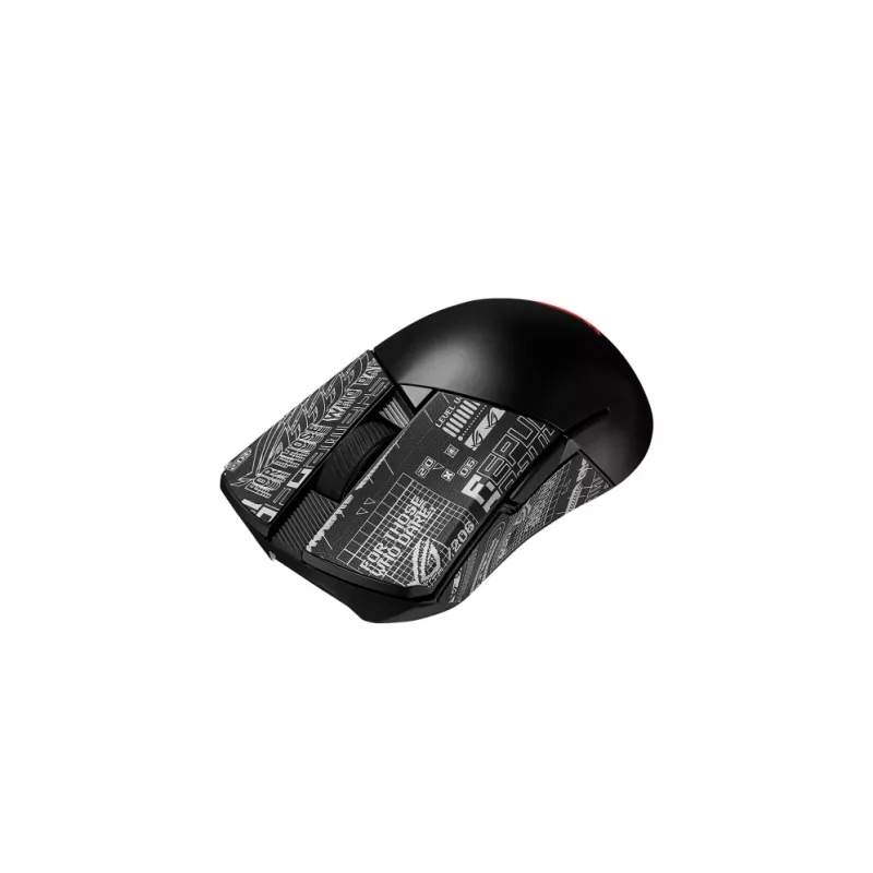 Pelė ASUS ROG Gladius III Wireless AimPoint, žaidimų, dešiniajai rankai, RF belaidis + Bluetooth + USB Type-A, optinė, 36000 DPI