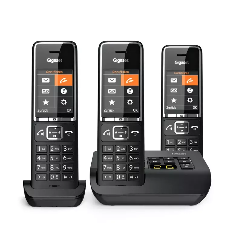 Gigaset COMFORT 550A belaidis ragelis su skambučio numerio rodymu