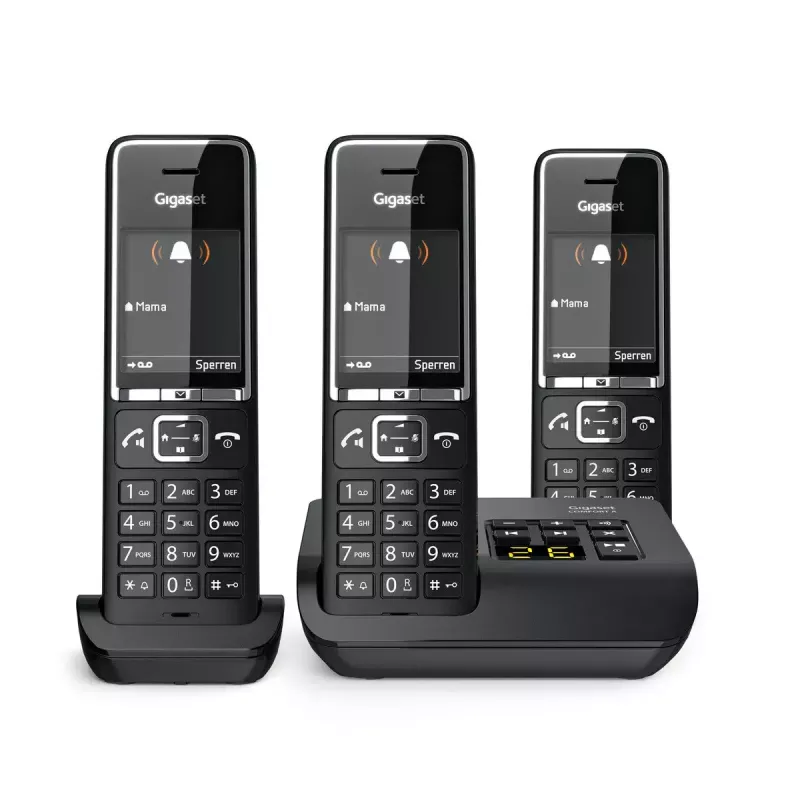 Gigaset COMFORT 550A belaidis ragelis su skambučio numerio rodymu