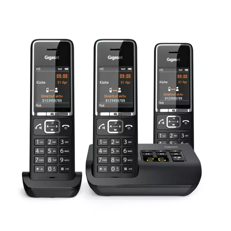 Gigaset COMFORT 550A belaidis ragelis su skambučio numerio rodymu