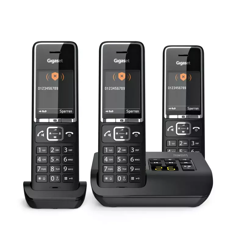 Gigaset COMFORT 550A belaidis ragelis su skambučio numerio rodymu