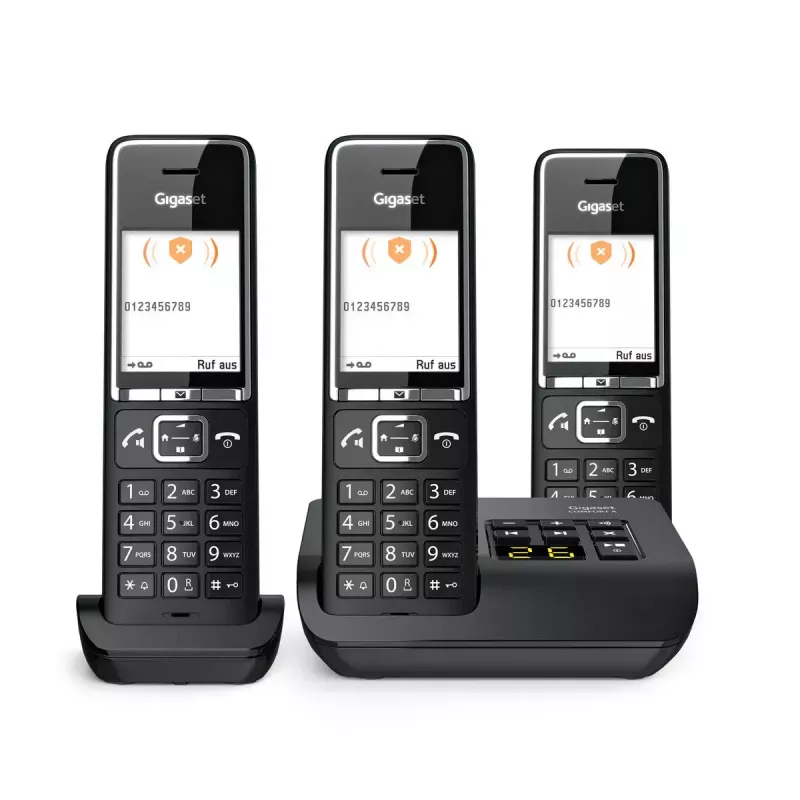 Gigaset COMFORT 550A belaidis ragelis su skambučio numerio rodymu