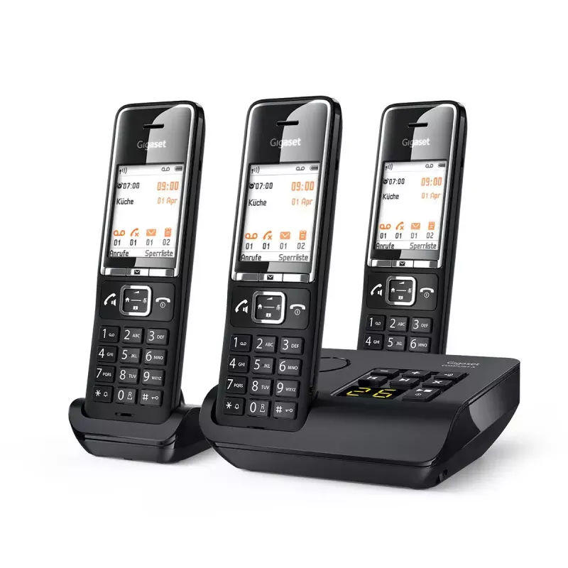 Gigaset COMFORT 550A belaidis ragelis su skambučio numerio rodymu