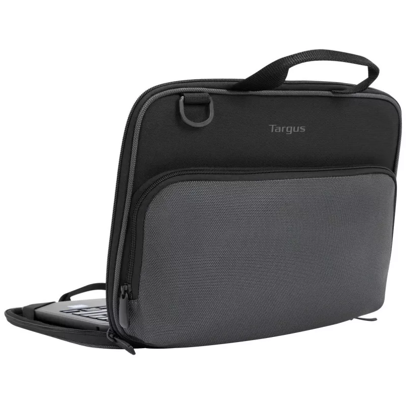 Targus TED006GL nešiojamojo kompiuterio dėklas 29,5 cm (11,6 colio) – portfelinis/klasikinis dėklas, juoda, pilka