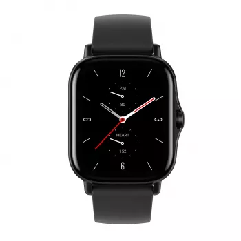 Amazfit GTS 2 4.19 cm (1.65 colio) AMOLED 43 mm Skaitmeninis 348 x 442 pikseliai Liečiamas ekranas Juodas Wi-Fi GPS