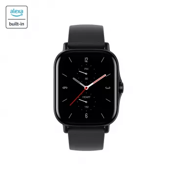 Amazfit GTS 2 4.19 cm (1.65 colio) AMOLED 43 mm Skaitmeninis 348 x 442 pikseliai Liečiamas ekranas Juodas Wi-Fi GPS