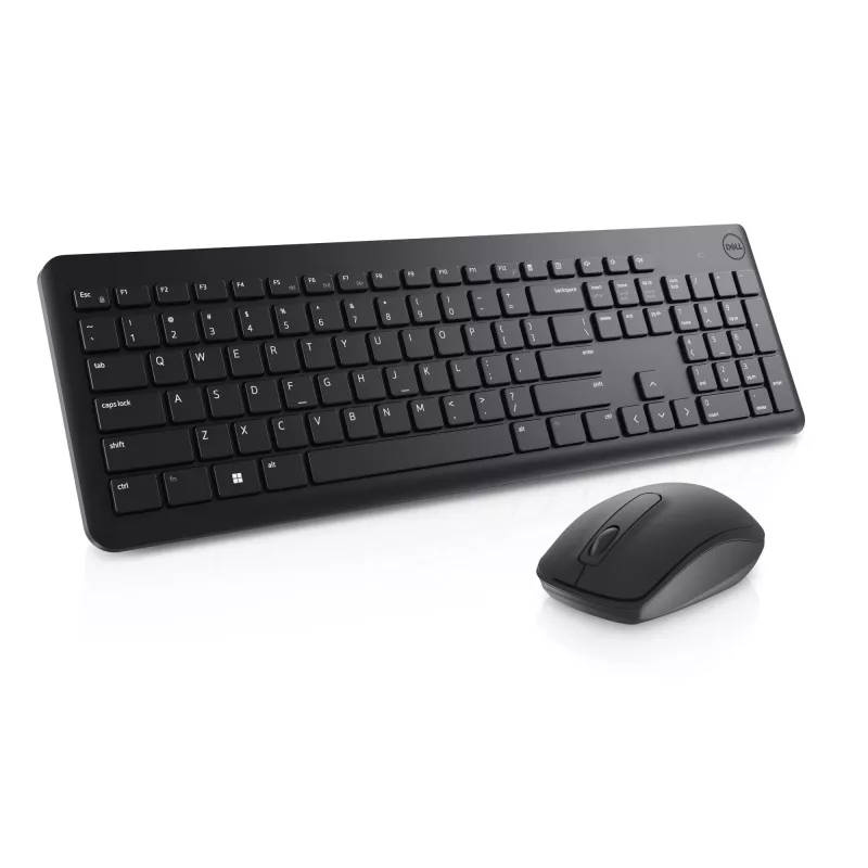 DELL belaidė klaviatūra ir pelė KM3322W - US International (QWERTY)