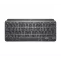 LOGITECH MX Keys Mini minimalistinė belaidė apšviesta klaviatūra – grafitas – QWERTY US/INTL