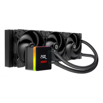 Skysčio aušinimo rinkinys ENERMAX ELC-LTXTR360 su 120 mm ventiliatoriais, 360 mm radiatoriumi