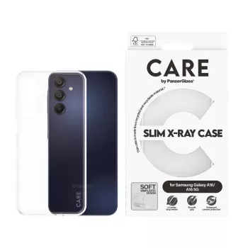 Dėklas PanzerGlass CARE Fashionable Case Transparent X-Ray Soft Basic Samsung A15 A15 5G