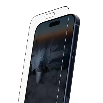 PanzerGlass® Stealth ekrano apsauga iPhone 17 Pro Max | Ultra-Wide Fit su FASTFIT IN-A-BOX